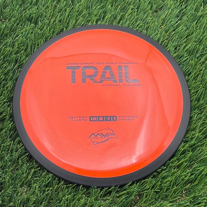 MVP Neutron Trail with James Conrad | 2021 World Champion | 37.7155474,-119.676854 Stamp – 168.95g – Orange