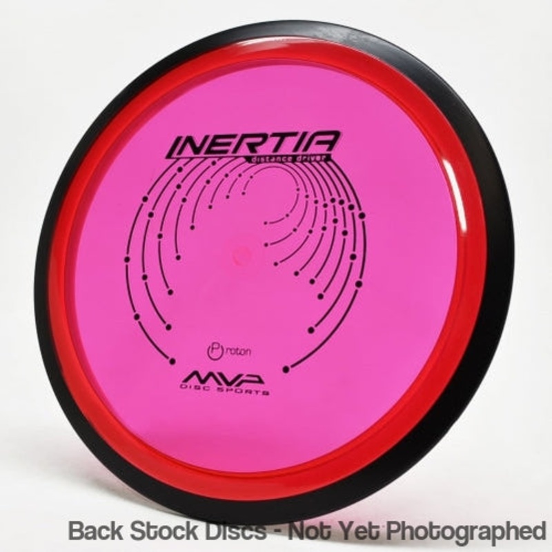 MVP Proton Inertia Distance Driver (Stock Stamp) [Back Stock Inventory – Disc and Stamp Color WILL VARY]