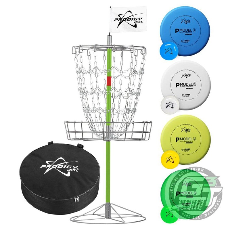 Prodigy Mobile 15-Chain Disc Golf Basket Practice Set