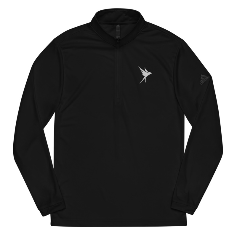 Scissortail Lightweight UV Quarter Zip – Black