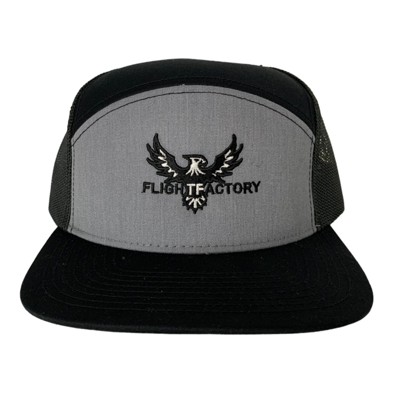 Flight Factory 6-Panel Arch Trucker Snapback Hat