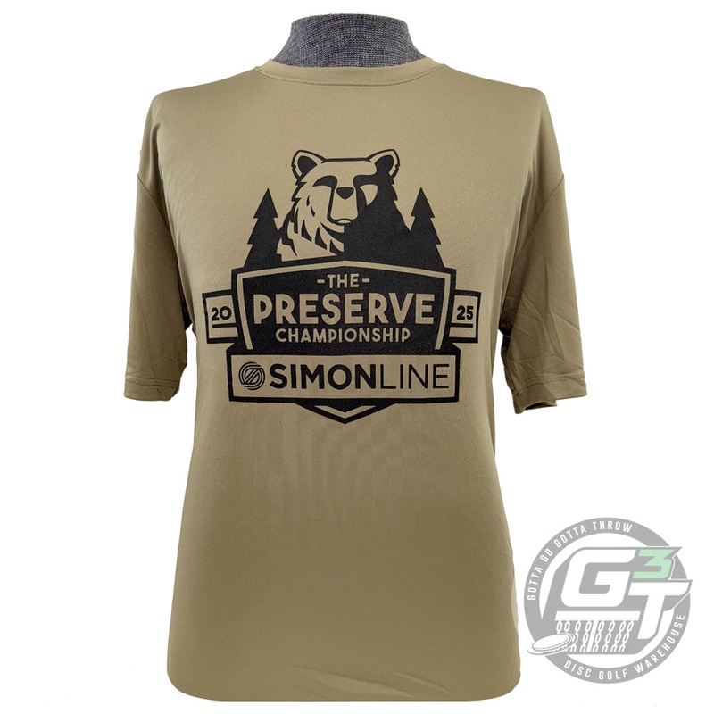 Minnesota Preserve 2025 Preserve Championship Logo Performance Short Sleeve Disc Golf T-Shirt