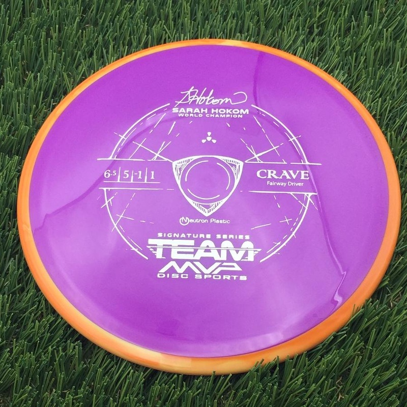 Axiom Neutron Crave with Sarah Hokom World Champion Signature Series Team MVP Stamp – 165.16g – Purple