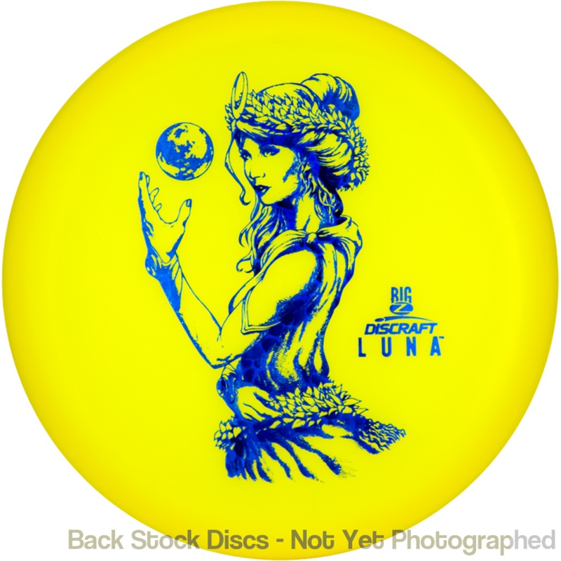 Discraft Big Z Collection Luna Putter with Big Z Stock Stamp with Inside Rim Embossed PM Paul McBeth Stamp [Back Stock Inventory – Disc and Stamp Color WILL VARY]