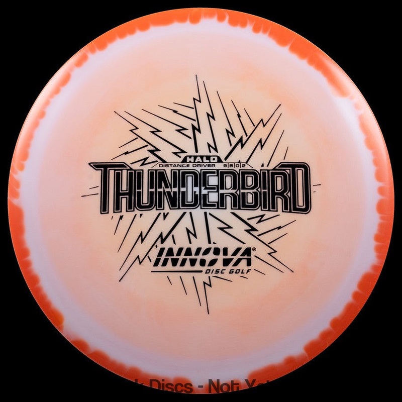 Innova Halo Star Thunderbird Distance Driver with Burst Logo Stock Stamp [Back Stock Inventory – Disc and Stamp Color WILL VARY]