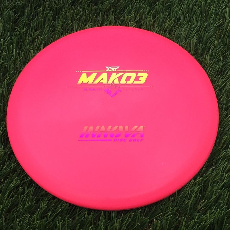 Innova XT Mako3 with Burst Logo Stock Stamp – 167g – Solid Pink