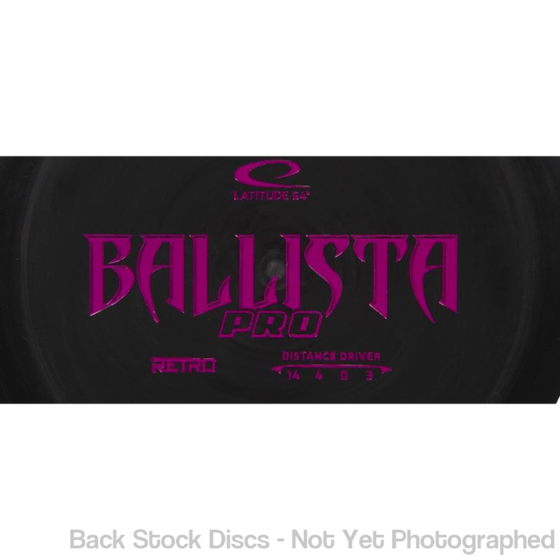Latitude 64 Retro Line Ballista Pro Distance Driver (Stock Stamp) [Back Stock Inventory – Disc and Stamp Color WILL VARY]