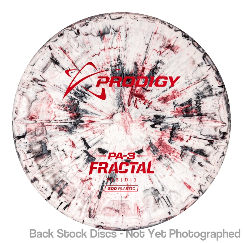 Prodigy 300 Fractal PA-3 Putter with Fractal Stock Stamp [Back Stock Inventory – Disc and Stamp Color WILL VARY]