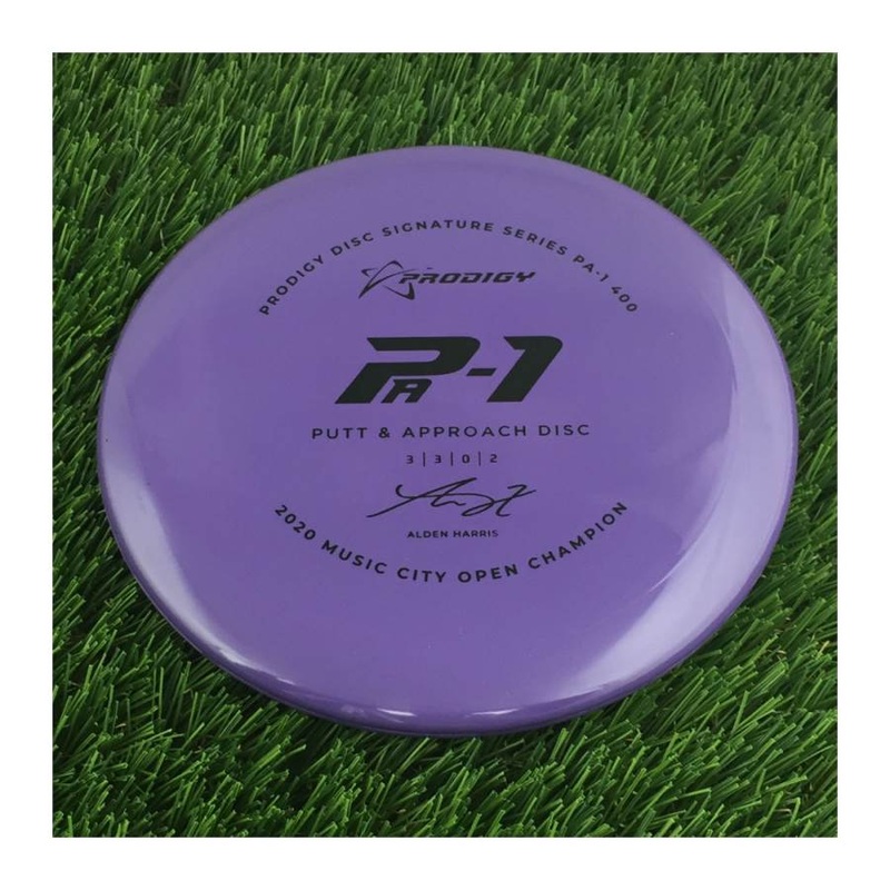 Prodigy 400 PA-1 with 2022 Signature Series Alden Harris – 2020 Music City Open Champion Stamp – 170g – Solid Purple