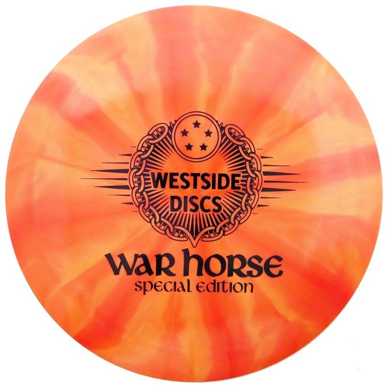 Westside Special Edition Tournament X-Blend Burst War Horse Distance Driver Golf Disc