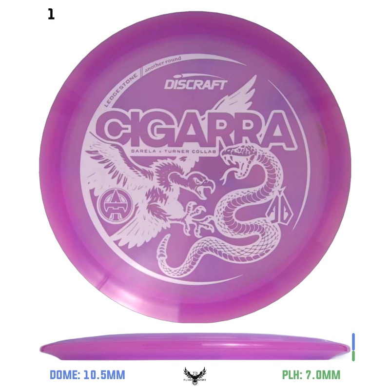 Discraft Anthony Barela x Austin Turner Tour Series Z Swirl Cigarra
