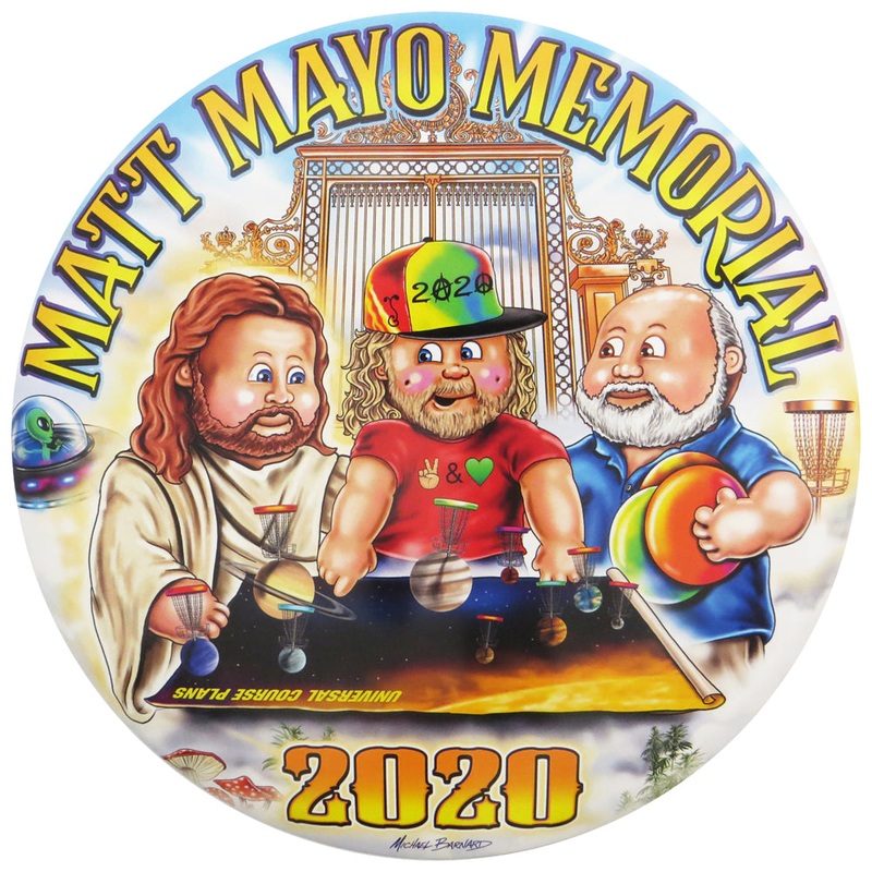 Discraft Limited Edition 2020 Matt Mayo Memorial SuperColor ESP Buzzz Midrange Golf Disc [Limited Run of 100]