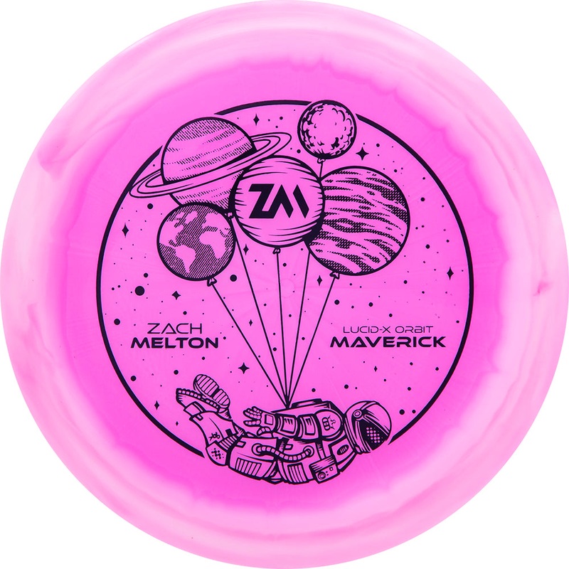 Dynamic Discs Limited Edition 2024 Team Series Zach Melton Lucid-X Orbit Maverick Fairway Driver Golf Disc