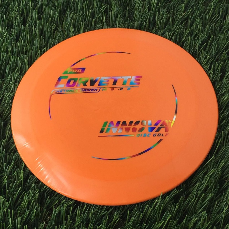 Innova Pro Corvette with Burst Logo Stock Stamp – 175g Orange