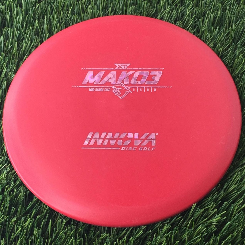Innova XT Mako3 with Burst Logo Stock Stamp – 165g Red