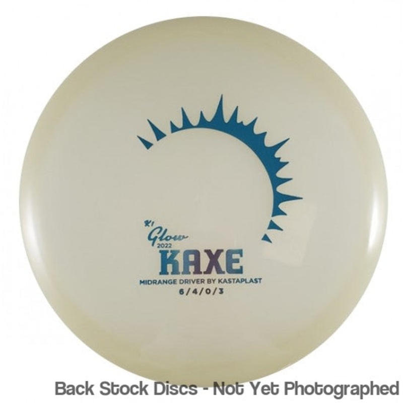 Kastaplast K1 Glow Kaxe Fairway Driver with 2022 Edition Stamp [Back Stock Inventory – Disc and Stamp Color WILL VARY]