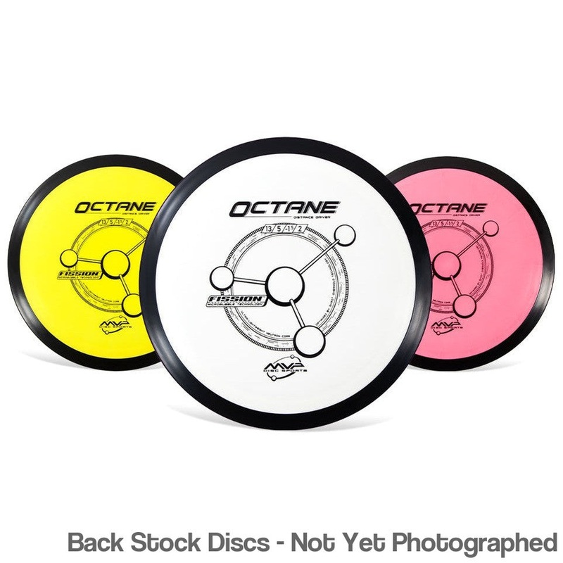 MVP Fission Octane Distance Driver (Stock Stamp) [Back Stock Inventory – Disc and Stamp Color WILL VARY]
