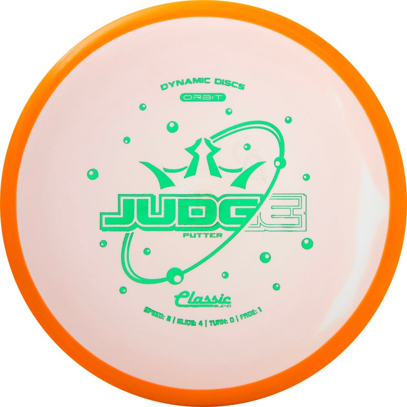 Dynamic Discs Classic Blend Orbit Judge Putter Golf Disc