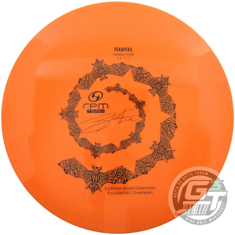 RPM Limited Edition Signature Series Barrett White Atomic Pekapeka Fairway Driver Golf Disc