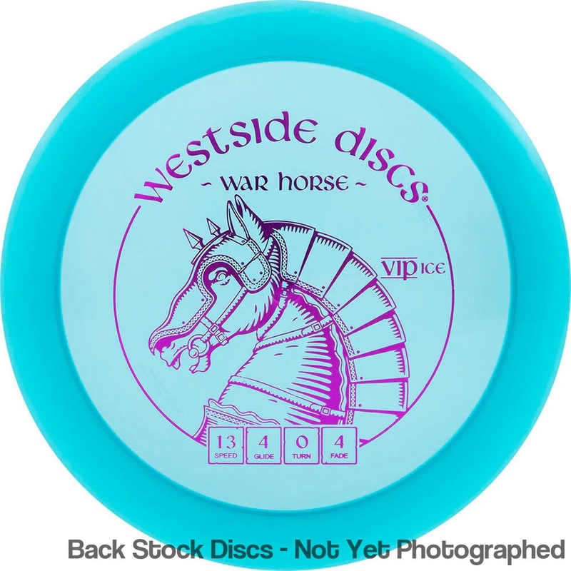 Westside VIP Ice War Horse Distance Driver (Stock Stamp) [Back Stock Inventory – Disc and Stamp Color WILL VARY]