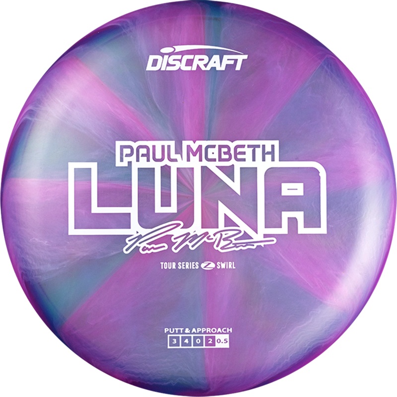 Discraft Z Swirl Luna Paul McBeth Tour Series 2025