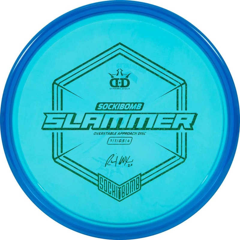 Dynamic Discs Ricky Wysocki Lucid Ice Sockibomb Slammer