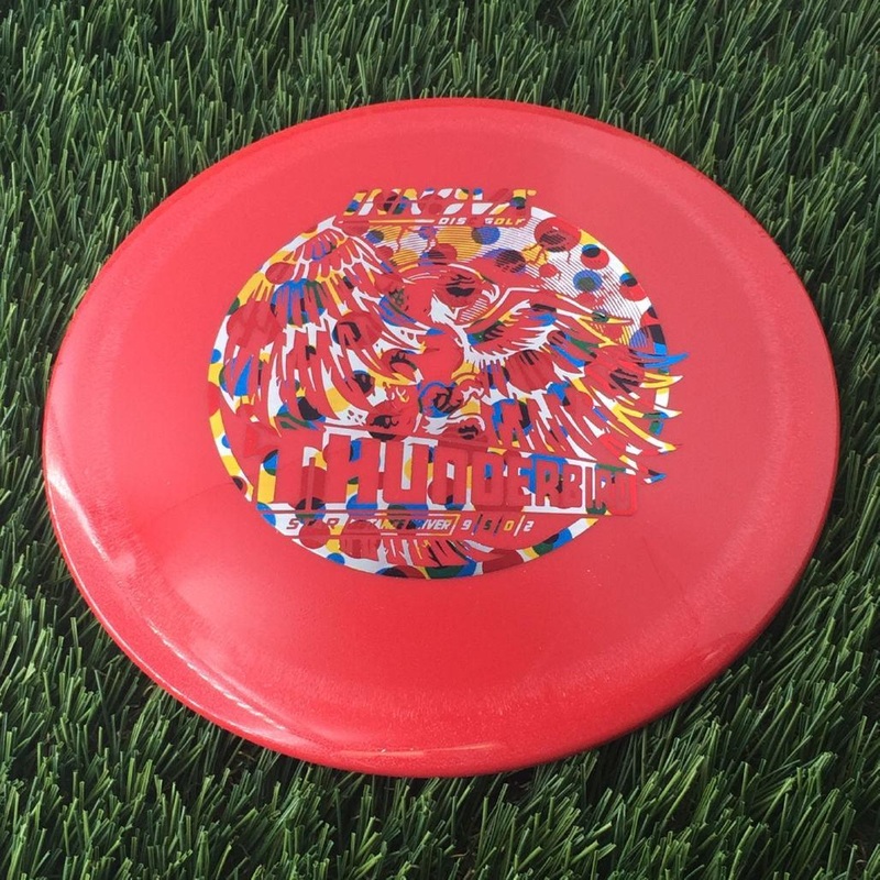 Innova Star Thunderbird with Burst Logo Stock Character Stamp – 145g – Solid Red