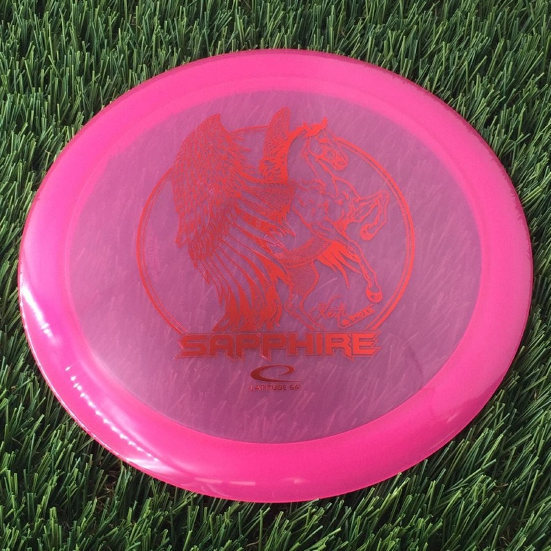 Latitude 64 Opto Sapphire with Keiti Tatte Team Series 2023 Stamp – 162g – Translucent Pink