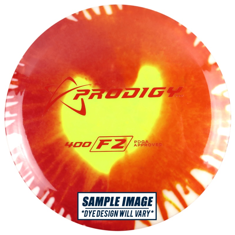 Prodigy Tie-Dye 400 Series F2 Fairway Driver Golf Disc