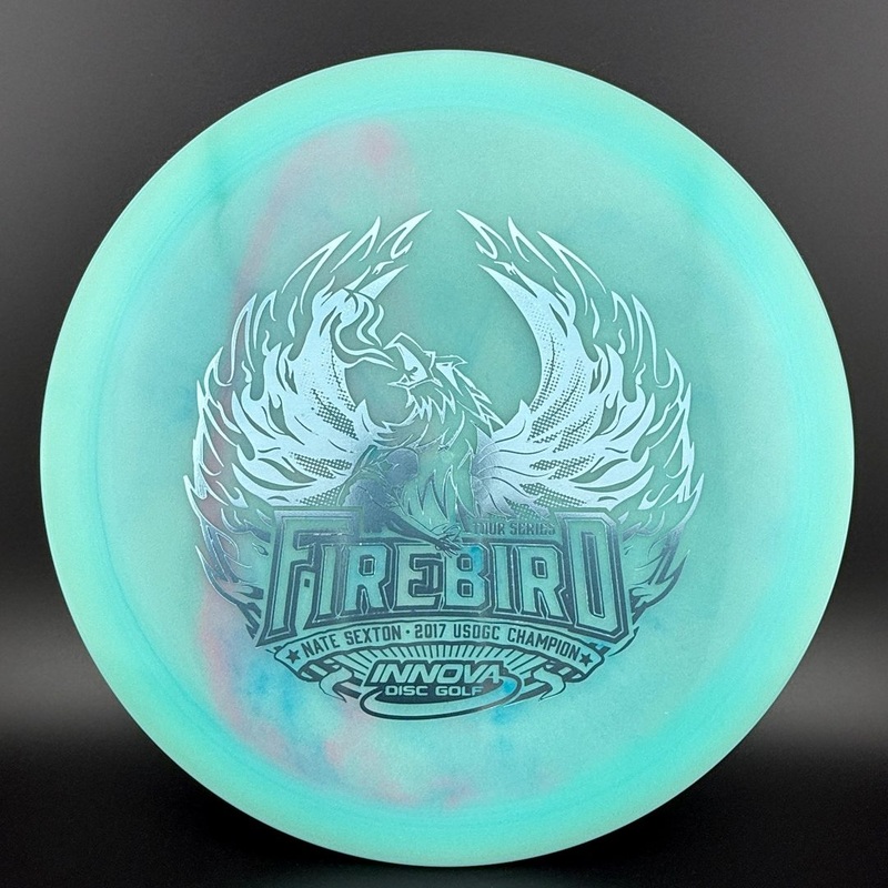 2018 Glow Champion Firebird – Swirly Blue Pink Nate Sexton TS
