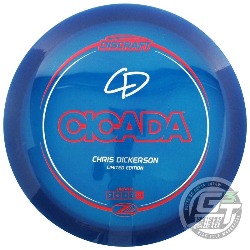 Discraft Limited Edition 2024 Elite Team Chris Dickerson Z Lite Cicada Fairway Driver Golf Disc