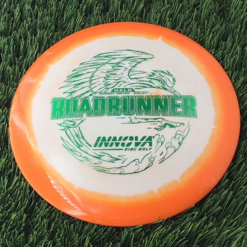 Innova Halo Star Roadrunner with Burst Logo Stock Stamp – 172g – Solid Orange