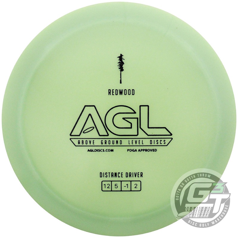 Above Ground Level Glow Alpine Redwood Distance Driver Golf Disc
