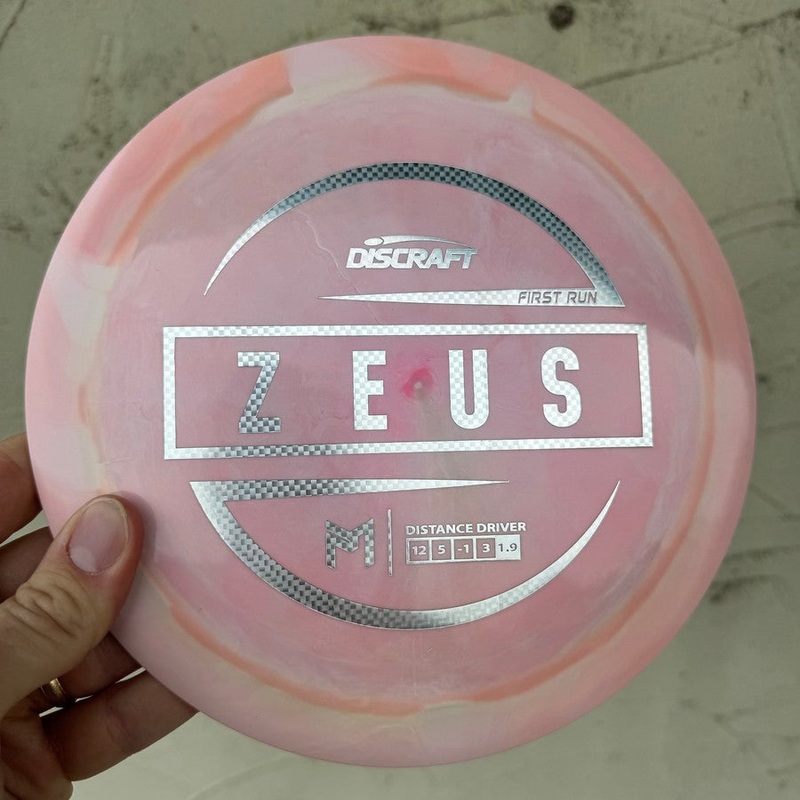 Auction! Jan ’24 – Discraft ESP Zeus with First Run Stamp – 174g – Solid Pink