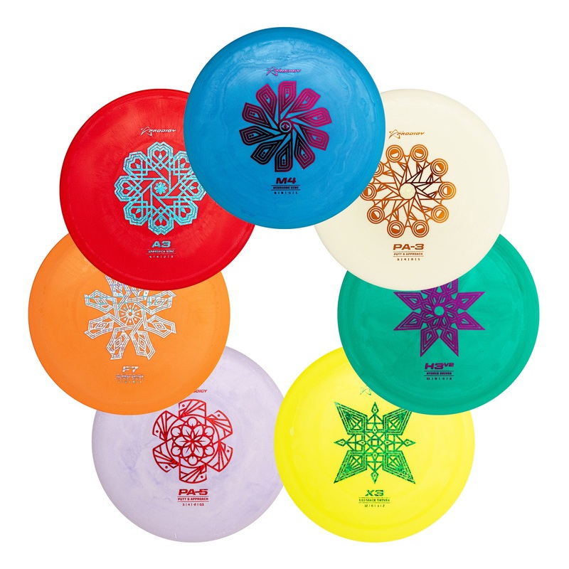 “Geometry Series” 7 Disc Starter Set – 200 Plastic