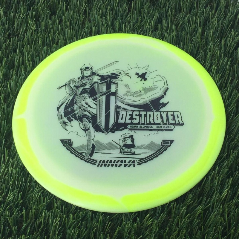 Innova Proto Glow Halo Star Destroyer with Henna Blomroos Tour Series 2025 Stamp – 175g – Yellow