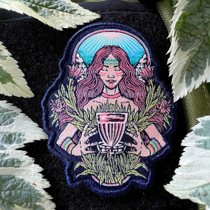 Mother DG Disc Golf Patch