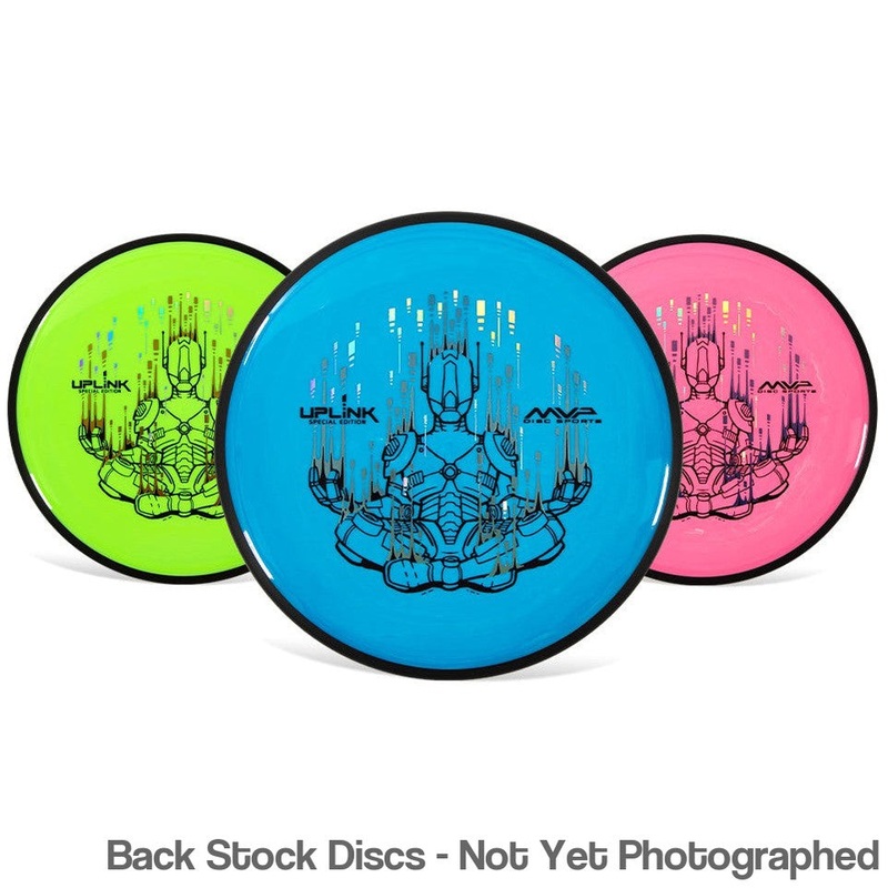 MVP Neutron Uplink Midrange with Special Edition Spiritual Transcendence – Art by Michael Ramanauskas Stamp [Back Stock Inventory – Disc and Stamp Color WILL VARY]