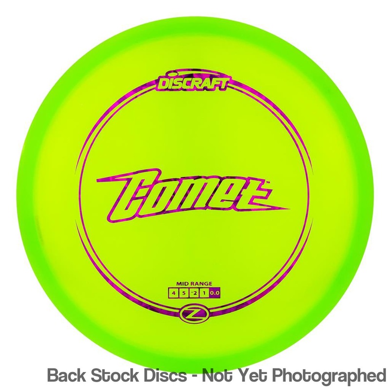 Discraft Elite Z Comet Midrange (Stock Stamp) [Back Stock Inventory – Disc and Stamp Color WILL VARY]