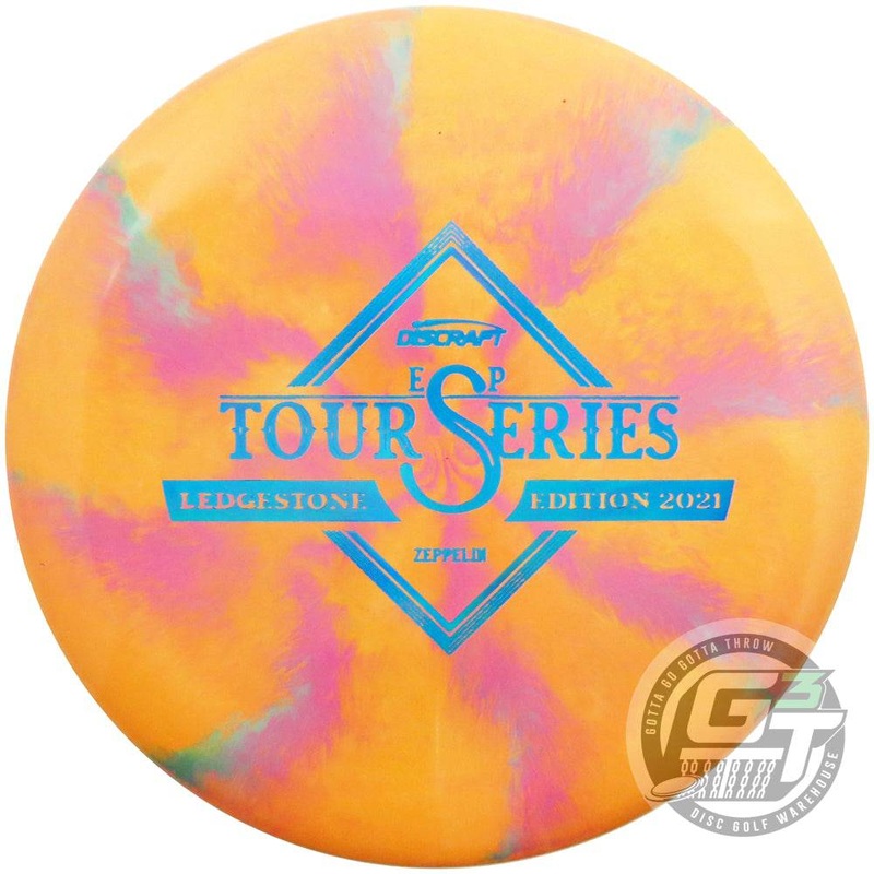 Discraft Limited Edition 2021 Ledgestone Open ESP Zeppelin Midrange Golf Disc