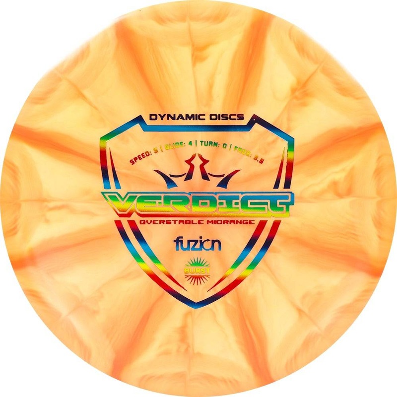 Dynamic Discs Fuzion Burst Verdict Midrange Golf Disc