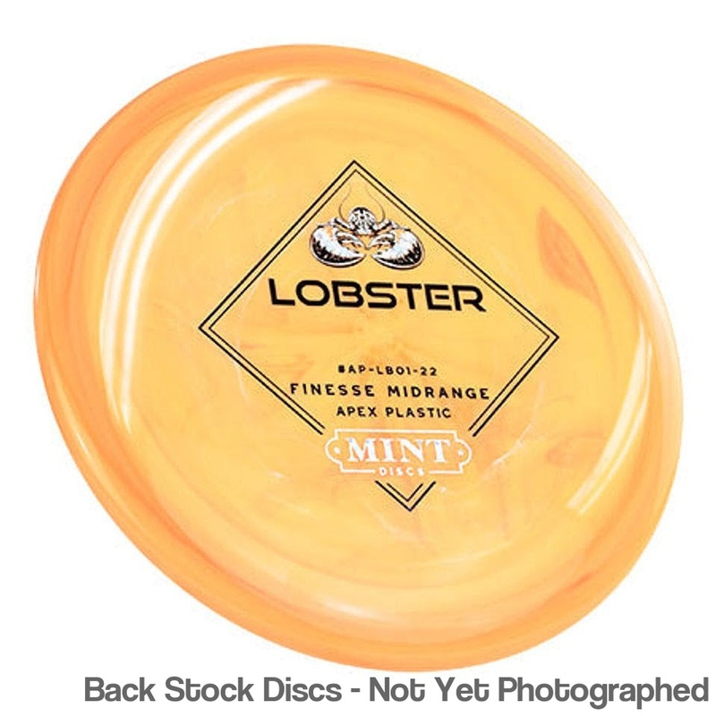 Mint Apex Lobster Midrange (Stock Stamp) [Back Stock Inventory – Disc and Stamp Color WILL VARY]