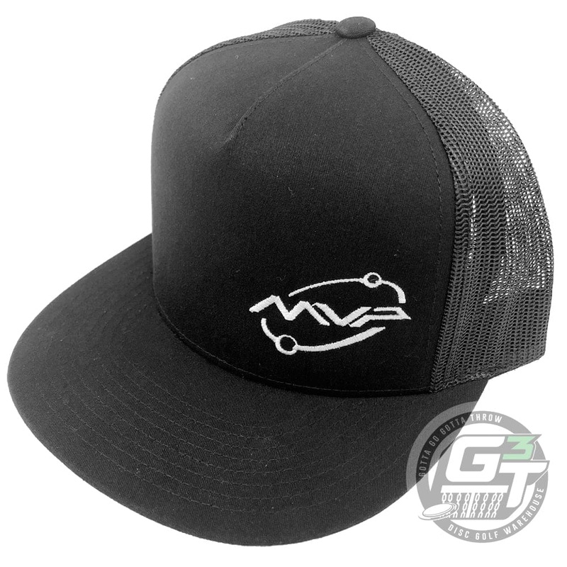 MVP Disc Sports Orbit Logo Flatbill Snapback Mesh Disc Golf Hat