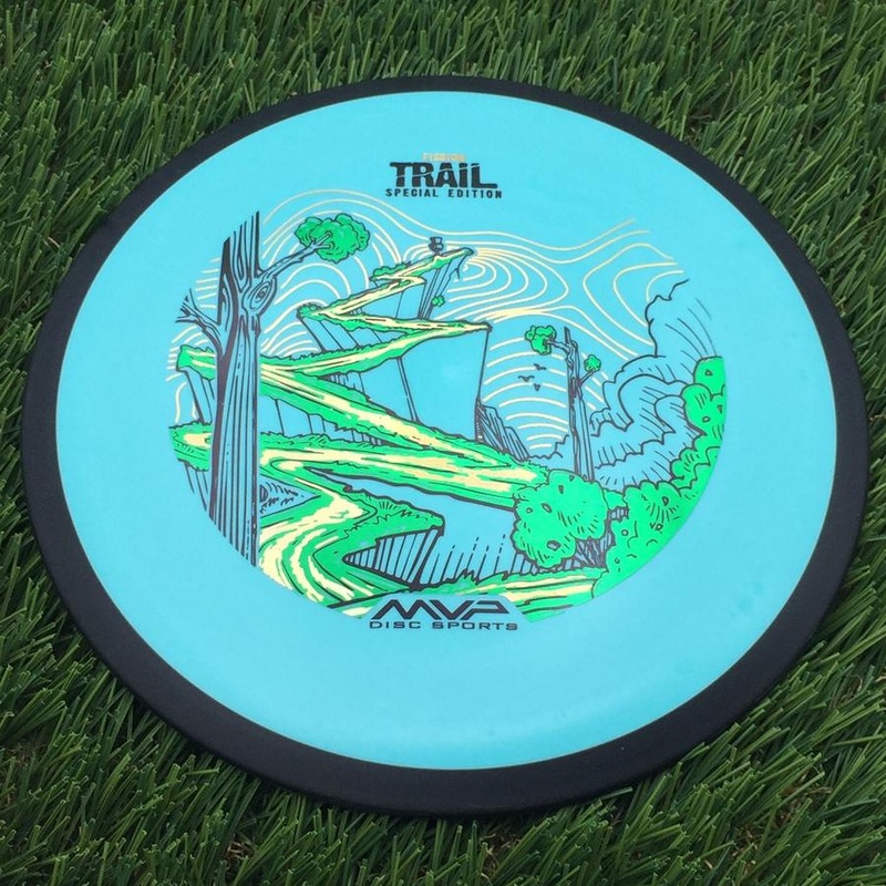 MVP Fission Trail with Special Edition Trail Art by John Dorn Stamp – 163.04g – Turquoise Green