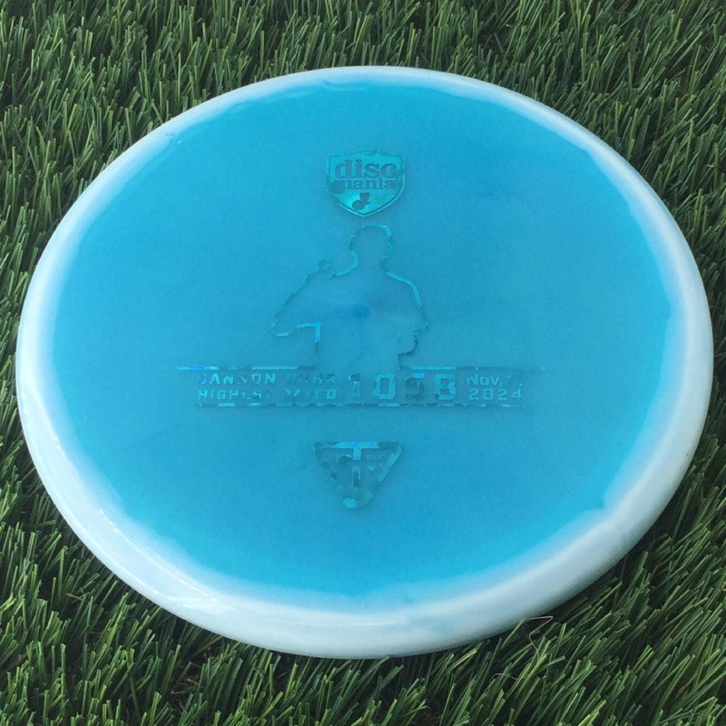 Discmania Horizon C-Line Color Glow P3X with Gannon Buhr – Highest Rated 1058 – Nov 12, 2024 – GB Logo Stamp – 176g – Translucent Bluish White