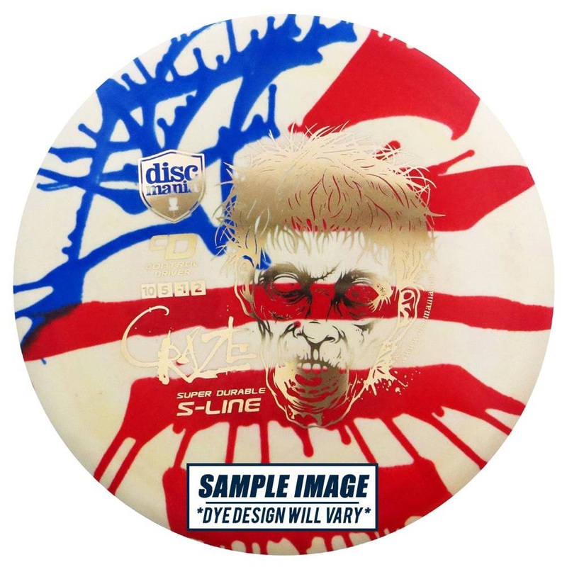 Discmania Tie-Dye S-Line CD Control Driver Distance Driver Golf Disc