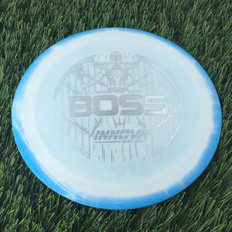 Innova Halo Star Boss with Burst Logo Stock Stamp – 172g Muted Blue