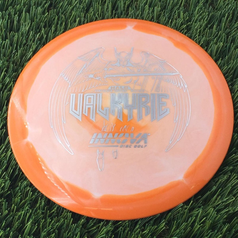 Innova Halo Star Valkyrie with Burst Logo Stock Stamp – 168g Orange