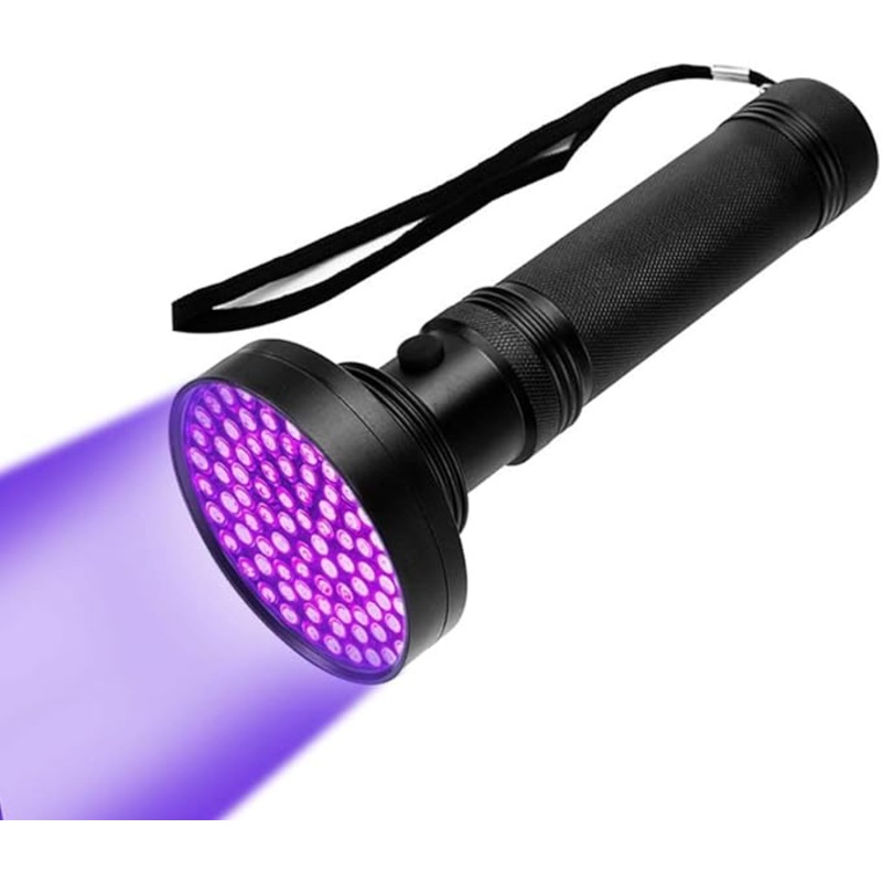 100 LEDs UV Flashlight