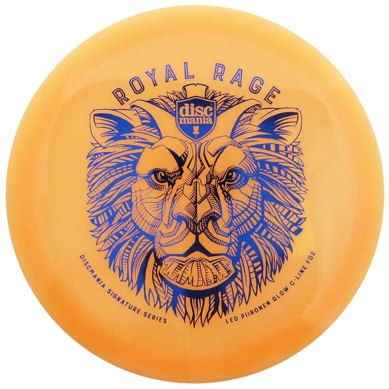 Discmania Limited Edition 2019 Signature Leo Piironen Royal Rage Color Glow C-Line FD2 Fairway Driver Golf Disc